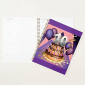 Elegant 10e Jubileum Celebration Cake Design Planner (Display)
