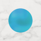 Elegant 10e Jubileum Gold & Turquoise Confetti (Kleine voorkant)