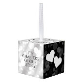 Elegant 10e Tin Bruiloft Jubileum Houten Decoratie (Achter hoekig)