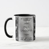 Elegant 10e Tin Bruiloft Jubileum Porselein Mok (Links)