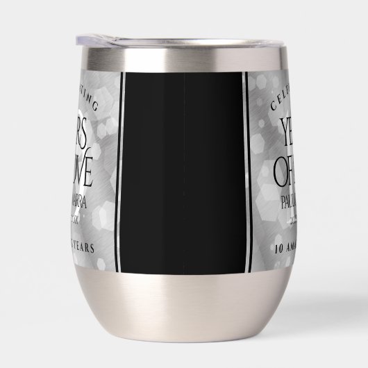 Elegant 10th Tin Wedding Jubileum Celebration (Rechts)