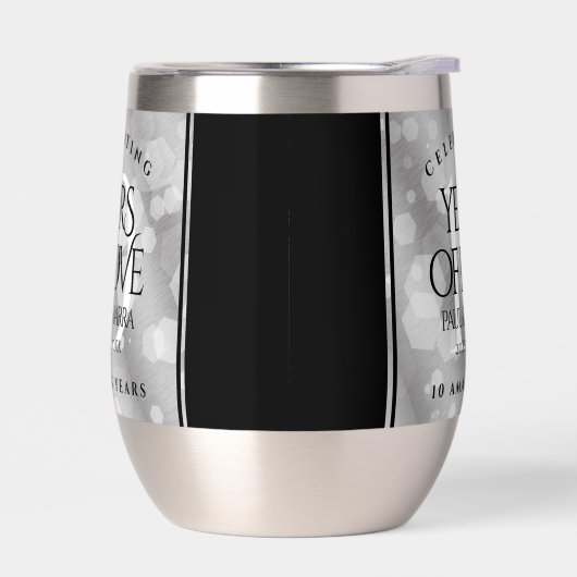 Elegant 10th Tin Wedding Jubileum Celebration (Links)