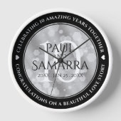 Elegant 10th Tin Wedding Jubileum Celebration (Voorkant)