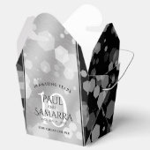 Elegant 10th Tin Wedding Jubileum Celebration Bedankdoosjes (Geopend)