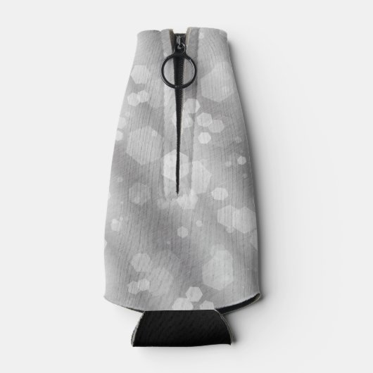 Elegant 10th Tin Wedding Jubileum Celebration Flesjeskoeler (Achterkant)