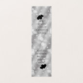 Elegant 10th Tin Wedding Jubileum Celebration Kaart (Binnenkant ongevouwen)