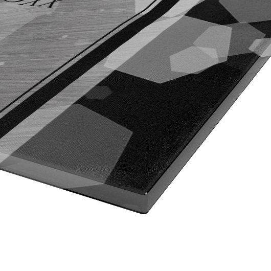 Elegant 10th Tin Wedding Jubileum Celebration Snijplank (Hoek)