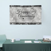 Elegant 10th Tin Wedding Jubileum Celebration Spandoek (Beurs)