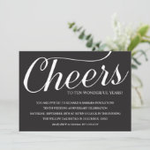 Elegant 10th Wedding Jubileum Party Invitation Kaart (Staand voorkant)