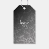 Elegant 11e Turquoise Wedding Jubileum Cadeaulabel (Achterkant)