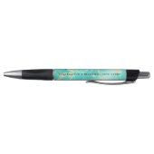 Elegant 11e Turquoise Wedding Jubileum Pen (Bodem)