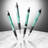 Elegant 11e Turquoise Wedding Jubileum Pen