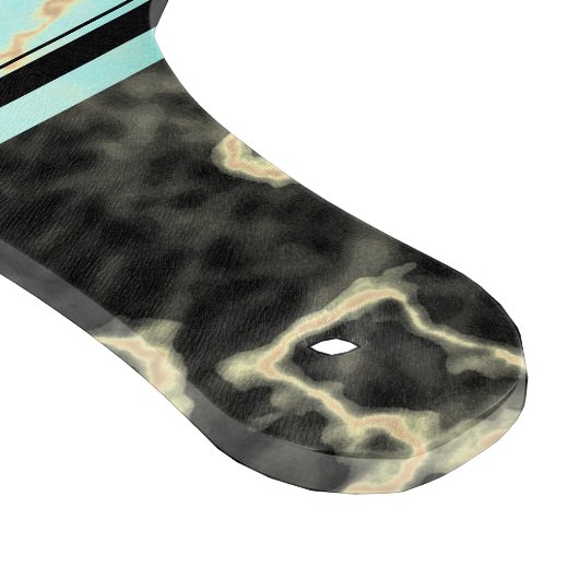 Elegant 11e Turquoise Wedding Jubileum Snijplank (Hoek)