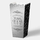 Elegant 11th Steel Wedding Jubileum Bedankdoosjes (Achterkant)