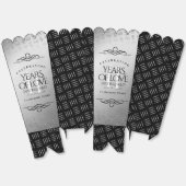 Elegant 11th Steel Wedding Jubileum Bedankdoosjes (Ongevouwen)