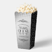 Elegant 11th Steel Wedding Jubileum Bedankdoosjes (Popped)