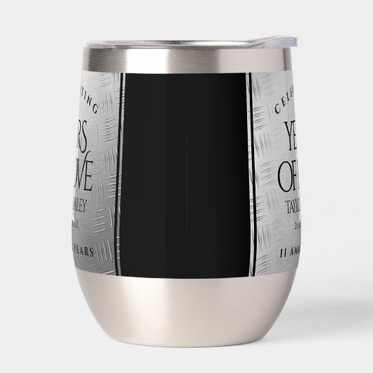 Elegant 11th Steel Wedding Jubileum Celebration (Links)