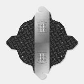 Elegant 11th Steel Wedding Jubileum Celebration Bedankdoosjes (Uitgevouwen)