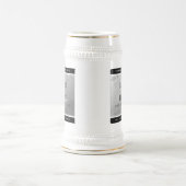 Elegant 11th Steel Wedding Jubileum Celebration Bierpul (Center)