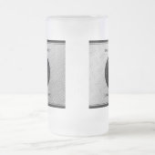 Elegant 11th Steel Wedding Jubileum Celebration Matglas Bierpul (Center)