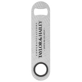 Elegant 11th Steel Wedding Jubileum Celebration Speed Flessenopener