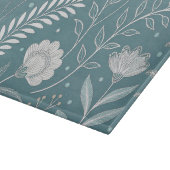 Elegant 11x8 Glass Cutting Board with Stylish Des Snijplank (Hoek)