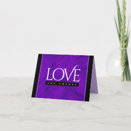 Elegant 12e Jubileum-feestdag zijderoute Bedankkaart