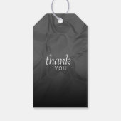 Elegant 12e Jubileum-feestdag zijderoute Cadeaulabel (Achterkant)