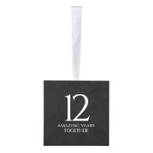 Elegant 12e Jubileum-feestdag zijderoute Decoratie (Rechts)