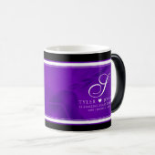 Elegant 12e Jubileum-feestdag zijderoute Magische Mok (Voorkant rechts)