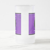 Elegant 12e Jubileum-feestdag zijderoute Matglas Bierpul (Center)