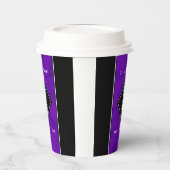 Elegant 12e Jubileum-feestdag zijderoute Papieren Bekers (Links)