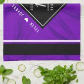 Elegant 12e Jubileum-feestdag zijderoute Theedoek (Gevouwen)