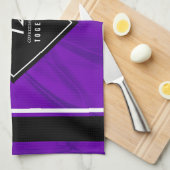 Elegant 12e Jubileum-feestdag zijderoute Theedoek (Quarter Fold)