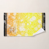 Elegant 13th Citrine Wedding Jubileum Bad Handdoek (Handdoek)