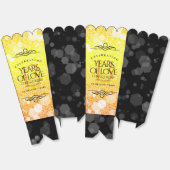 Elegant 13th Citrine Wedding Jubileum Bedankdoosjes (Ongevouwen)