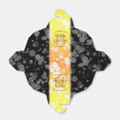 Elegant 13th Citrine Wedding Jubileum Bedankdoosjes (Uitgevouwen)