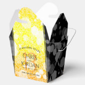 Elegant 13th Citrine Wedding Jubileum Bedankdoosjes (Geopend)