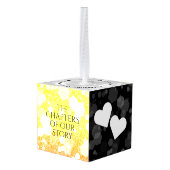 Elegant 13th Citrine Wedding Jubileum Decoratie (Achter hoekig)