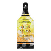 Elegant 13th Citrine Wedding Jubileum Snijplank (Voorkant)