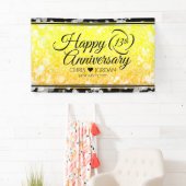 Elegant 13th Citrine Wedding Jubileum Spandoek (Insitu)