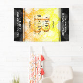 Elegant 13th Citrine Wedding Jubileum Spandoek (Insitu)