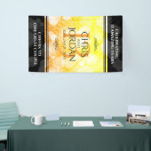 Elegant 13th Citrine Wedding Jubileum Spandoek (Beurs)