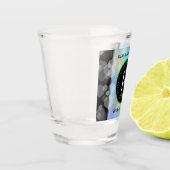 Elegant 14e Jubileum voor opalbruiloft Shot Glas (Links)