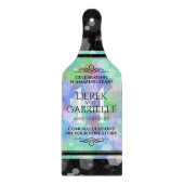 Elegant 14e Jubileum voor opalbruiloft Snijplank (Voorkant)