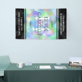 Elegant 14e Jubileum voor opalbruiloft Spandoek (Beurs)