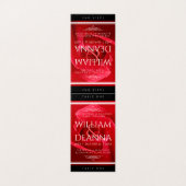 Elegant 15e 26e Roos Wedding Jubileum Kaart (Buitenkant ongevouwen)