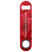 Elegant 15e 26e Roos Wedding Jubileum Speed Flessenopener (Voorkant)