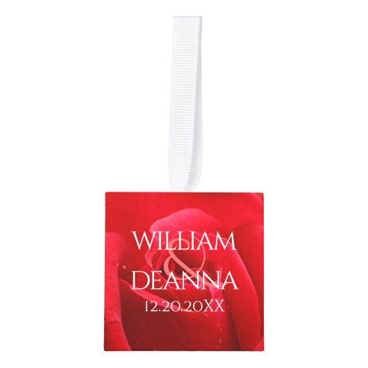 Elegant 15th Roos Wedding Jubileum Celebration Decoratie (Voorkant)