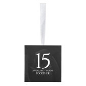 Elegant 15th Roos Wedding Jubileum Celebration Decoratie (Rechts)